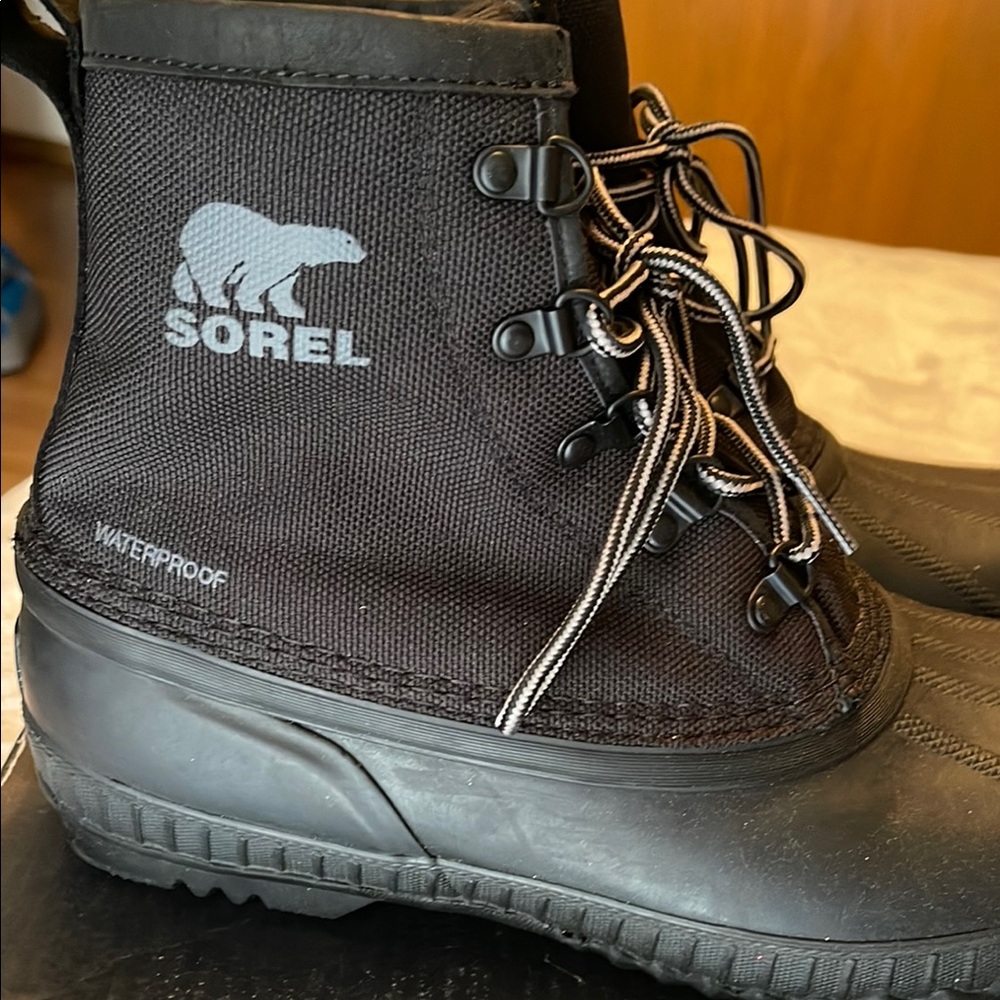 Sorel Men's Black Waterproof Boots